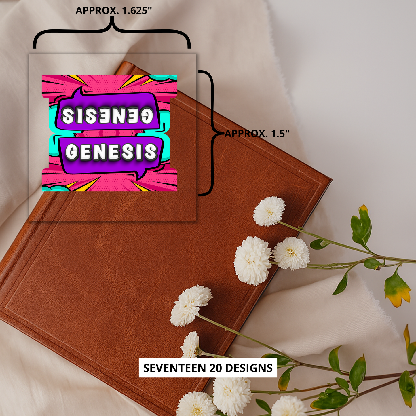 Pop Art Bible Tabs, Comic Book Bible Tabs, Pop Art Bible Index Tabs, Colorful Scripture Tabs, Christian Study Accessories, Fun Bible Journaling Tabs