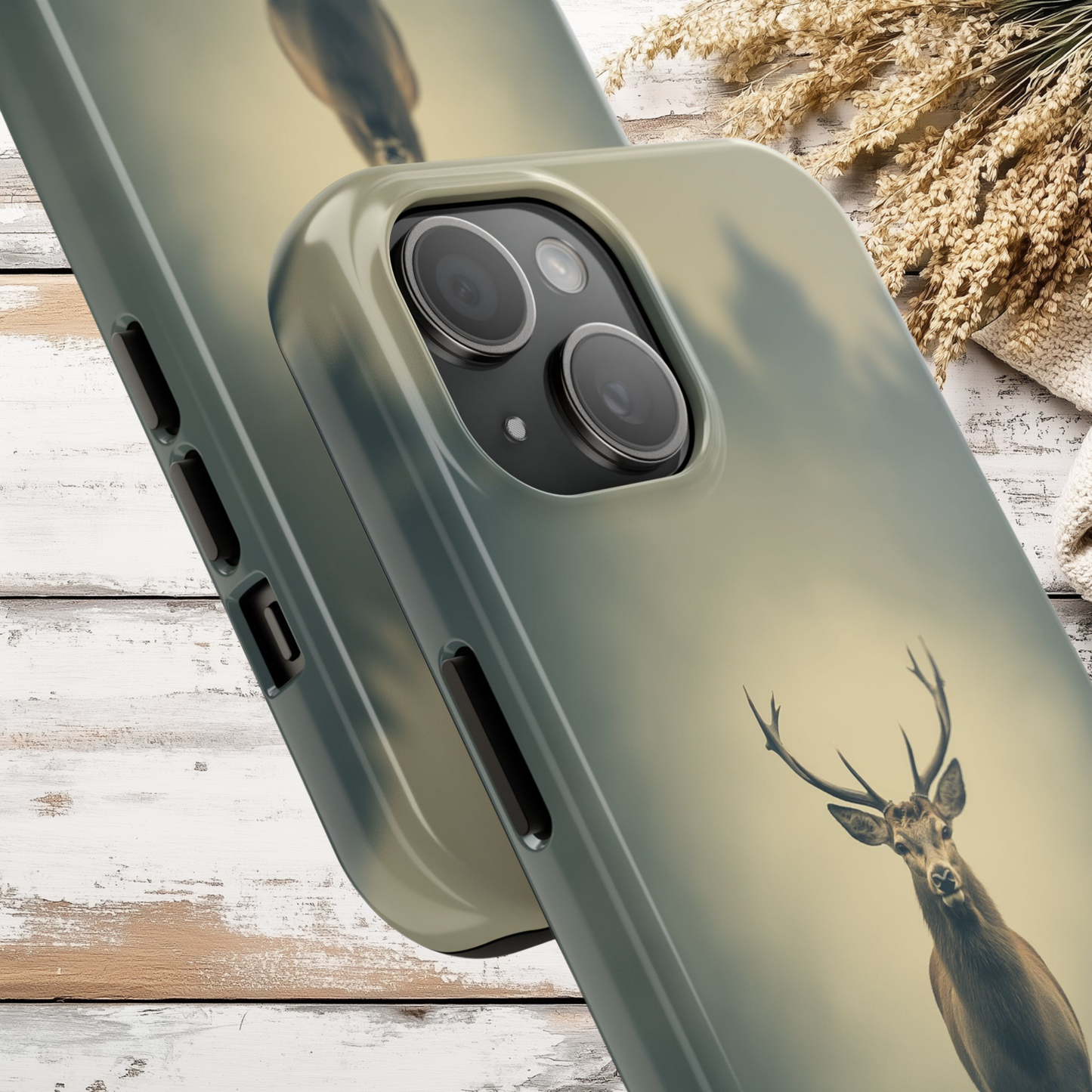 Deer Forest Phone Case, iPhone case, Samsung case, Nature Wildlife Cover, Tough Protective Case
