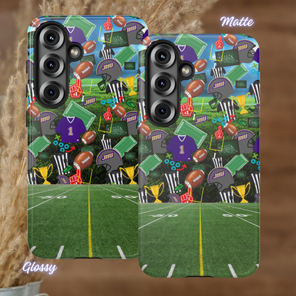 JMU Football Phone Case, Sports Fan iPhone Cover, Game Day Tough Case, iPhone Case, Samsung Case, Google Pixel Case, Tough Protective Cover