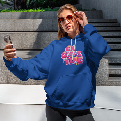 On God's Time Hoodie, Christian Graffiti Hoodie, Cozy Apparel, Faith-Based Fashion, Inspirational Clothing