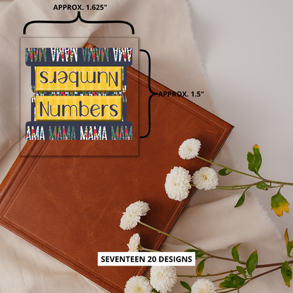 Mama Plaid Bible Tabs, Floral Pink Bible Book Tabs for Moms, Faith-Based Christian Gift, Scripture Tab Dividers for Women