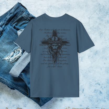 The Lord’s Prayer T-Shirt, Christian Jesus Graphic Tee, Bible Verse Shirt, Religious Faith Shirt, Christian Gift, Scripture Shirt