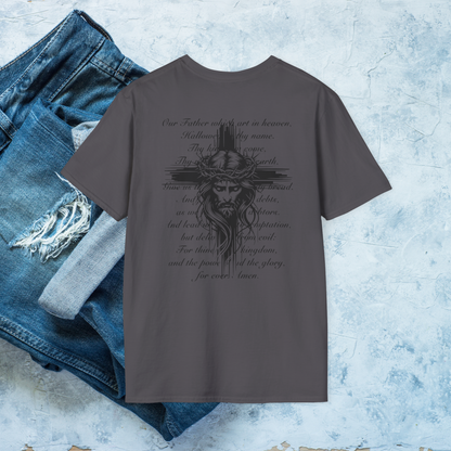 The Lord’s Prayer T-Shirt, Christian Jesus Graphic Tee, Bible Verse Shirt, Religious Faith Shirt, Christian Gift, Scripture Shirt