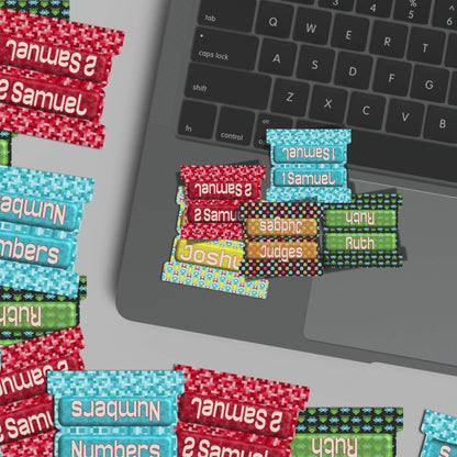Retro Video Game Bible Tabs, Gamer-Themed Christian Tabs for Kids, Teens & Adults, Pixel Bible Study Accessories, Scripture Tab Set