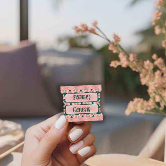 Peach Floral Bible Tabs | Bible Index Tabs for Women | Scripture Tabs for Journaling Bibles | Floral Christian Gifts